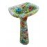 Mexican Talavera Toilet Colibri Rojo